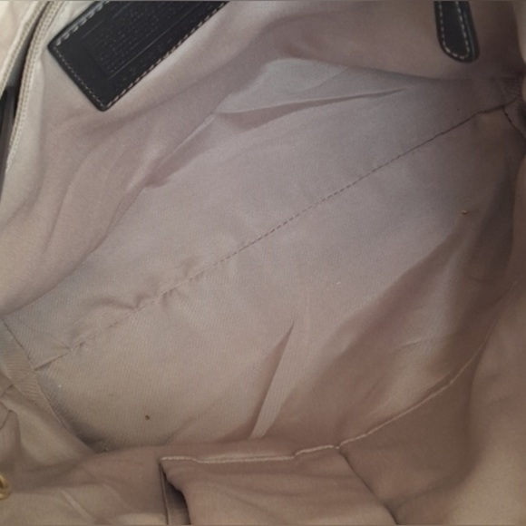 Coach 10442 Suede Tote Shoulder Handbag - Picture 9 of 12